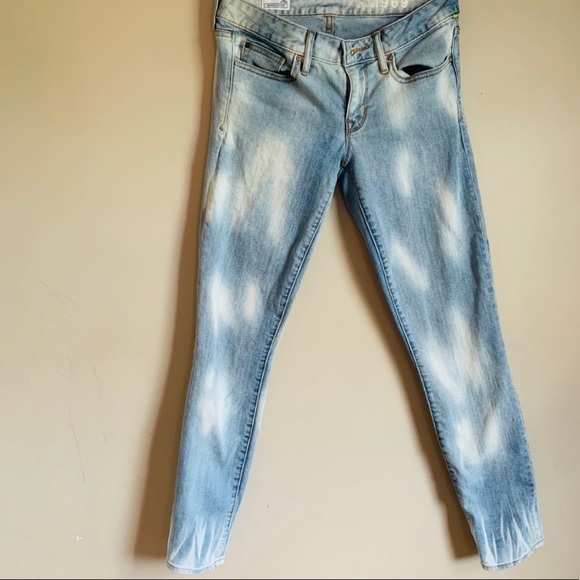 GAP Denim - 🌈 GAP size 26 Long acid wash skinny jeans ankle